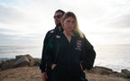 Starters Gulag Zip Up in black, worn