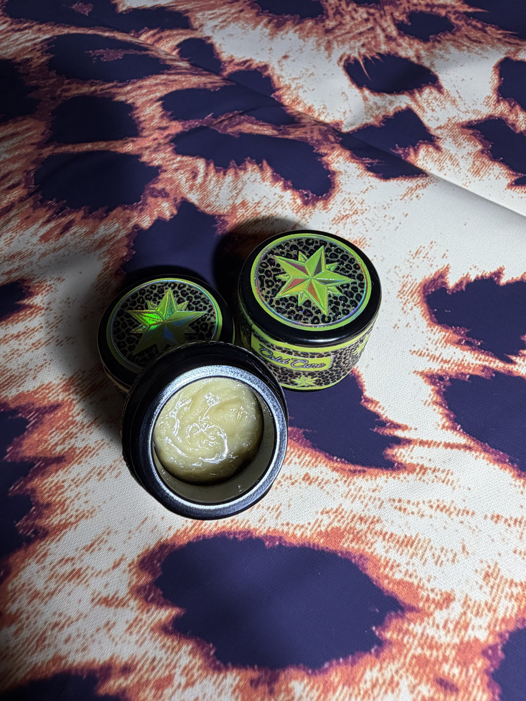 Starters Hash Key Limez jars on leopard print