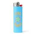 Starters lighter, blue with green star