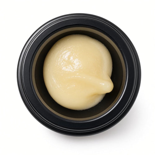 Starters Cold Cure Rosin Government Oasis open jar close up of rosin