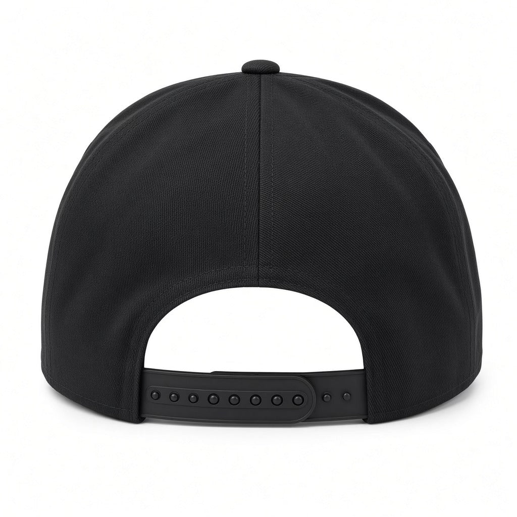 Starters black snapback, back with snap closure