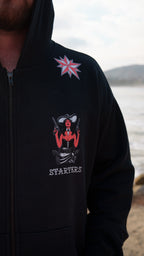 Starters Gulag Zip Up front, chest graphic detail
